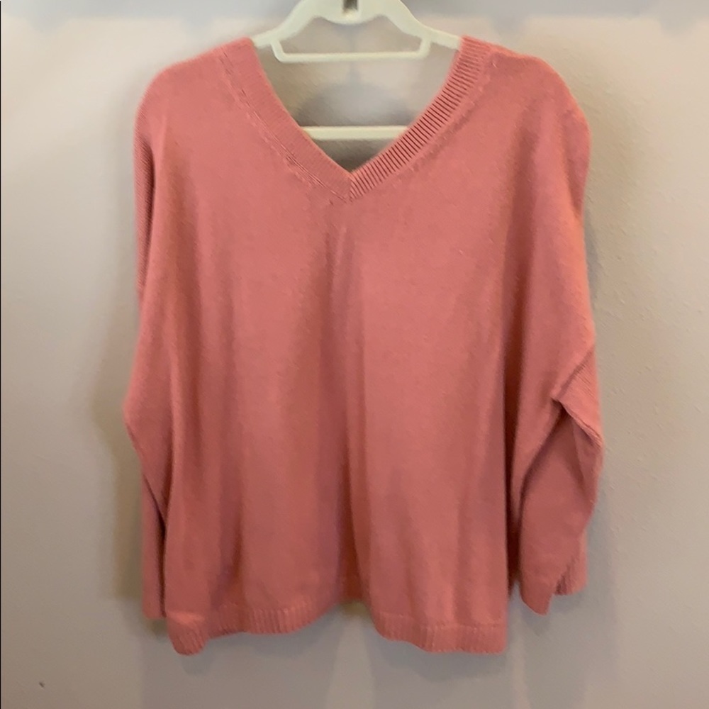 Brand new Madewell salmon color sweater - Picture 2 of 3